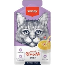 Wanpy Ördek Etli Tahılsız Kedi Çorbası 50 gr