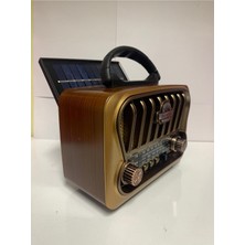 Everton RT-826 Usb/bt/fm Solar Paneli Nostajık Radyo