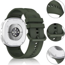 AktarMobile Galaxy Watch 8 9 uyumlu 40 / 44 mm Silikon Kordon Tam Uyumlu Pim Tasarımı Premium Spor Kayış