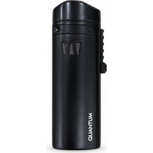 Quantum Üç Torch Pürmüz Siyah Dahili Punch Metal Puro Çakmağı TR9984