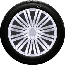 Moontime Alaçatı Lada Uyumlu 17 Inc Kırılmaz Sks Jant Kapağı 1 Takım 4 Adet NO:502