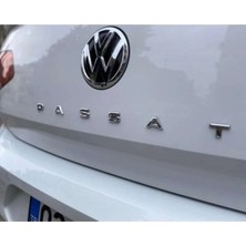 Moontime Alaçatı Vokswagen Passat Uyumlu Yeni Nesil Krom Bagaj Yazısı