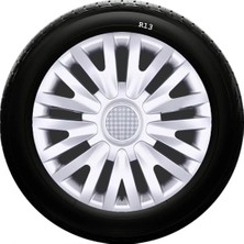 Moontime Alaçatı Sks Mazda Jant Kapağı 13 Inç Kırılmaz 1 Takım 4 Adet NO:103