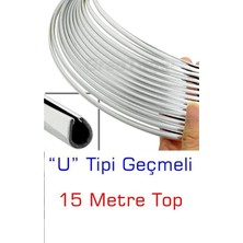 Moontime Alaçatı 15 Metre Nikelaj Elkamet Çıta U Tipi Geçmeli