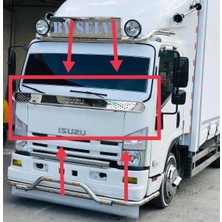 Moontime Alaçatı Isuzu Krom Borulu Sineklik Montaj Ayak Takımı