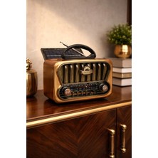 Everton Rt 826 USB Am-Sw-Fm Blutooth Panelli Nostalji Radyo
