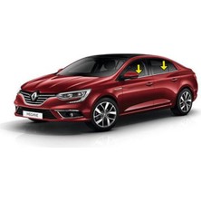 Moontime Alaçatı Renault Megane 4 Sedan Krom Cam Çıtası 6 Parça 2015 Üzeri P. Çelik