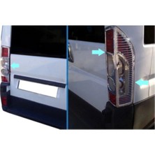 Moontime Alaçatı Stop Çerçevesi Abs Krom 2 Parça Boxer-3 Van 2006-2014 Arası Modeller Için