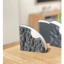 Asitan Housetrend Filtre Kahve Kağıdı Tutucu Organizer Geometrik Desenli Varyasyon V60 Coffee Paper Filt