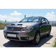Moontime Alaçatı Fiat Palio 2005 Suni Deri Lüx Kaput Koruyucu Maske Uyumlu