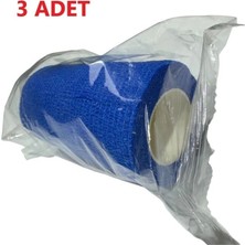 Moontime Alaçatı Yapışkanlı Hayvan Ayak Bandaj-Mavi-3 Adet