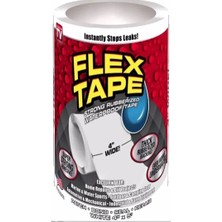 Moontime Alaçatı Flex Tape Su Sızdırmaz Bant Yama Bandı Suya Yalıtım Kauçuk Astarlı Delik Akıntı Sızıntı Tamir Seti