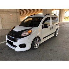 Moontime Alaçatı Fiat Fiorino Uyumlu Kaput Rüzgarlığı Piano Black 2007-2016
