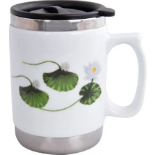 Andoutdoor AND30HP Içi Çelik Dışı Desenli Seramik Kupa Mug