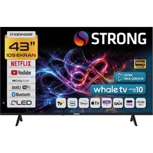 Strong ST43EW4000F Full Hd 43" 109 Ekran Uydu Alıcılı Smart LED Tv