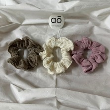 Aslı Özgün 3'lü Scrunchie Saç Tokası