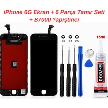 Xzz Technology iPhone 6g Ekran + 6 Parça Telefon Tamir Seti + B-7000 15 ml Yapıştırıcı