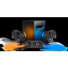 Steelseries 9 Rgb 5.1 Surround Optik ve Bluetooth Bağlantılı Oyun Hoparlörü