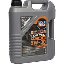 Liqui Moly Lique Moly  5W-30 Motor Yağı Tam Sentetik Top Tec 4200 5 Litre