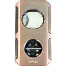 Cohiba Dahili Delici & Iğneli Sv-Cut Bronz Puro Makası Kesici TR9495