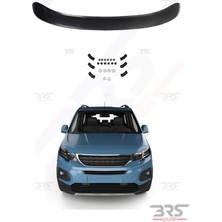 Moontime Alaçatı Peugeot Rifter Uyumlu 2019 ve Üzeri Abs Piano Black Kaput Rüzgarlığı
