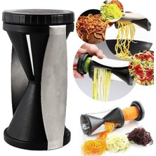 Asitan Spiral Sebze Doğrayıcı Vegetti Slicer, Spagetti Doğrama Aparatı, Soyucu Rende