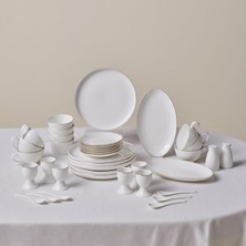Asitan Elegance Bone Favaro 38 Parça 6 Kişilik Kahvaltı Seti Gold