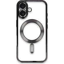 ALK Apple Iphone 16 Plus Kılıf Kross Magneticsafe Kapak - Siyah