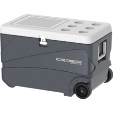 Icepeak Coolcraft 80 Tekerlekli Buzluk 75.2 Litre-Füme