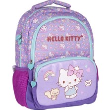 Hello Kitty Okul Çantası 2717 Lila Üç Bölmeli