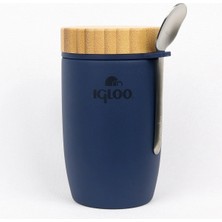 Igloo Bamboo Yemek Termosu 500ML-LACİVERT