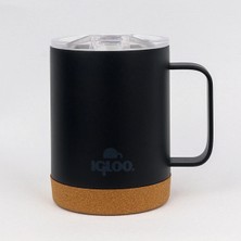 Igloo Cork Mug 350ML-SİYAH