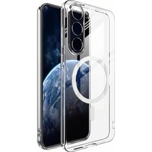 Forzacase Tecno Spark 40 Pro ile Uyumlu Clearmag Serisi Magsafe Özellikli Kristal Şeffaf Sert Kılıf