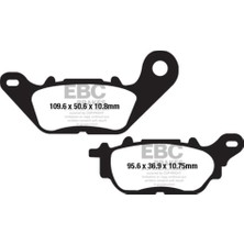 Ebc FA662 Yamaha MT25 / R25 15-21 Arka Fren Balatası