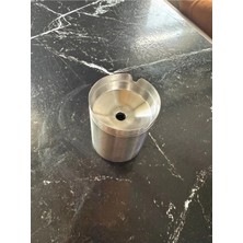 Moontime Alaçatı Dekoratif Paslanmaz Çelik Küllük 9cm