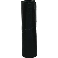ALK Torbası Ağır Sanayi Jumbo Boy 80X110CM 800GR 100MIKRON Siyah Rulo 10 Adet