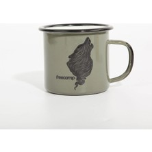 Freecamp Campers Emaye Mug 350ML-YEŞİL