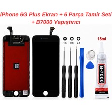 iPhone 6g Plus Ekran + 6 Parça Telefon Tamir Seti + B-7000 15 ml Yapıştırıcı