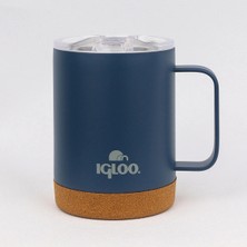 Igloo Cork Mug 350ML-MAVİ