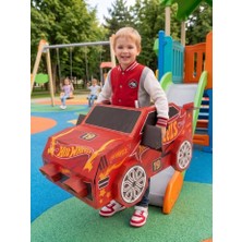 Kardinno Hot Wheelss Eğitici Oyuncak Karton Giyilebilir Çocuk Kostümü Etkinlik Parti Kostümü