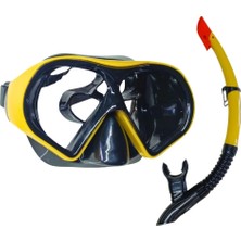 ALK Dalış Maskesi ve Snorkel Yetişkin - 51713-SARI - 1 Adet