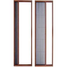 Moontime Alaçatı 90 x 210CM Arası Plise Sineklik Pencere Sineklik Pileli Sürgülü Sineklik