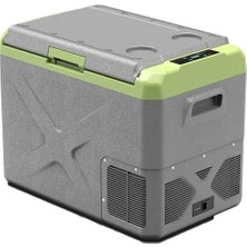 Icepeak Madrid Kompresörlü Buzdolabı 40 Litre-Gri-Yeşil