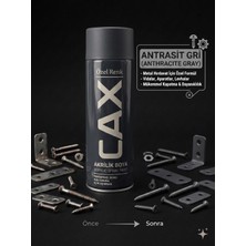 CAXCOLORS Cax Akrilik Sprey Boya 400ML - Metal Hırdavat Vida Bağlantı Aparatı Için Özel Renk
