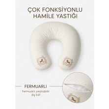 Kitikate Royal Çok Fonksiyonlu Emzirme Yastığı Natural