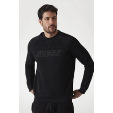 Guess Önü Logolu Sweatshirt Z4YQ16KAIJ1