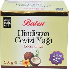 Melonika Hindistan Cevizi Yağı Soğuk Pres 250 gr Cam Şişe