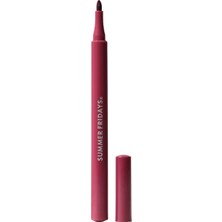 Summer Fridays Summer Frıdays Flushed Lip Stain - Uzun Ömürlü Dudak Kalemi Plum