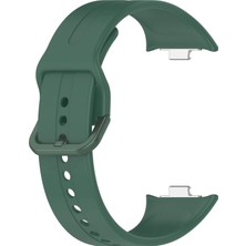 Caseonn Xiaomi Redmi Watch 5 Kordon Esnek Spor Silikon Kayış Koyu Yeşil
