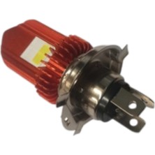 Atl Motosiklet Far Ampulü 12V-35/35W LED (H4) 3 Tırnak (L002)